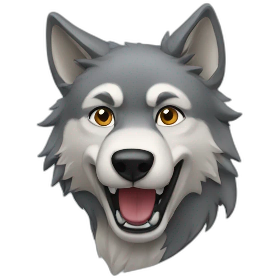 wolf wave emoji