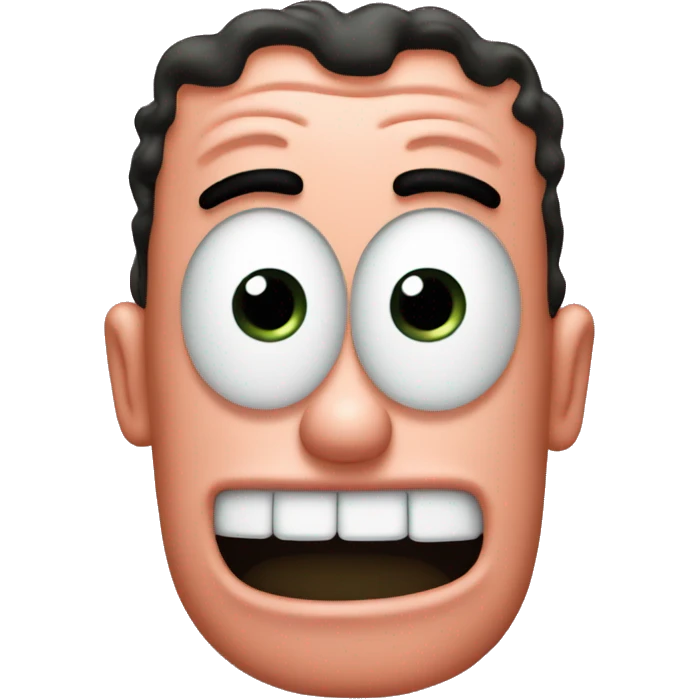 Patrick from sponge bob emoji