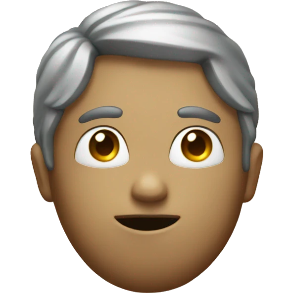 A bean with a halo emoji