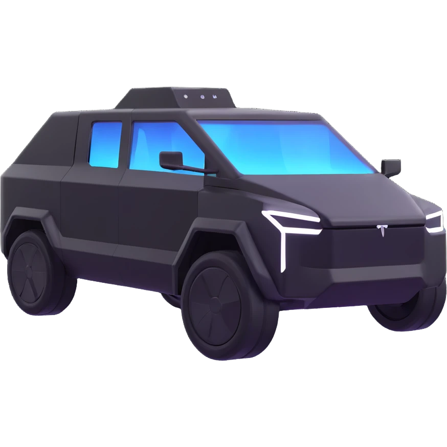 Tesla Cybertruck emoji