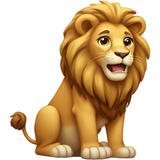 Lion sort emoji