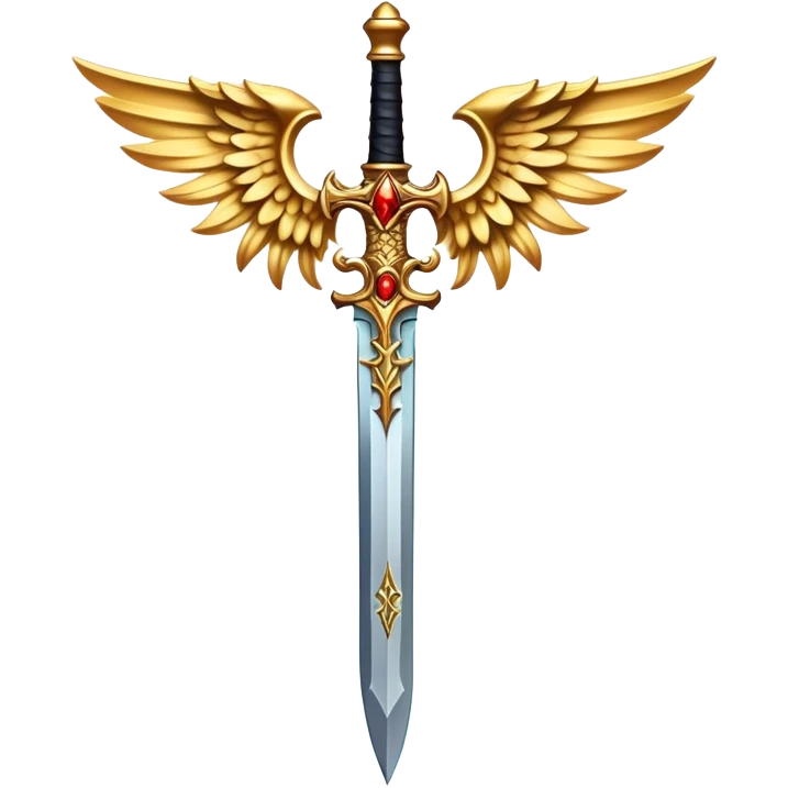 Angel x devil sword  emoji