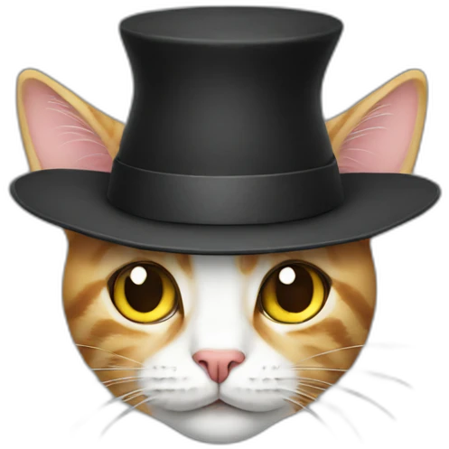 cat in a hat emoji