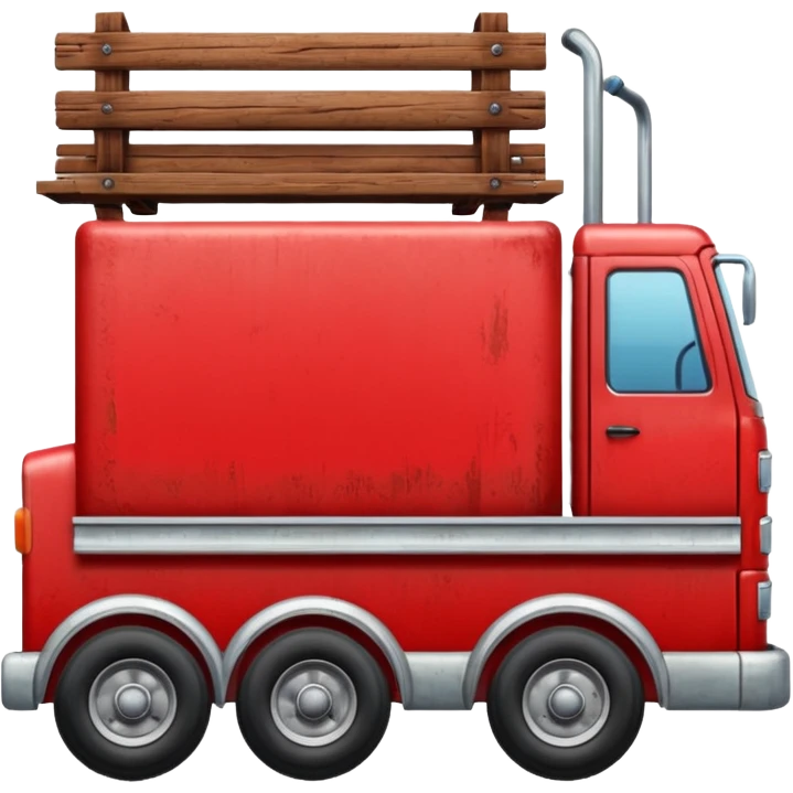 Moving truck or dolly
 emoji