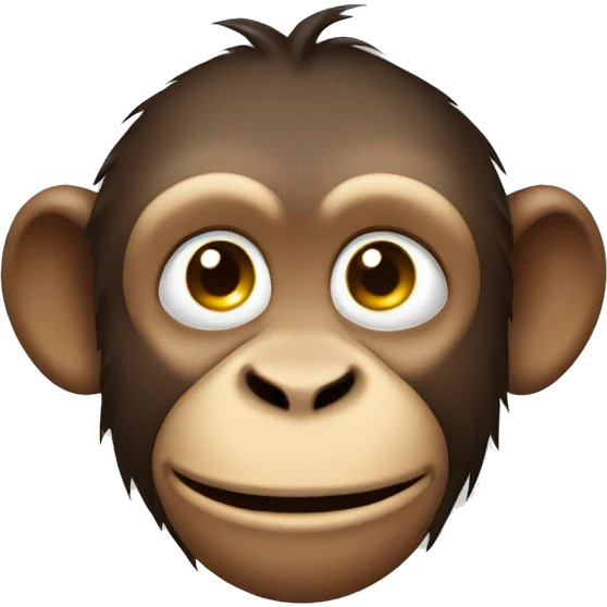 monkey with drops on face emoji