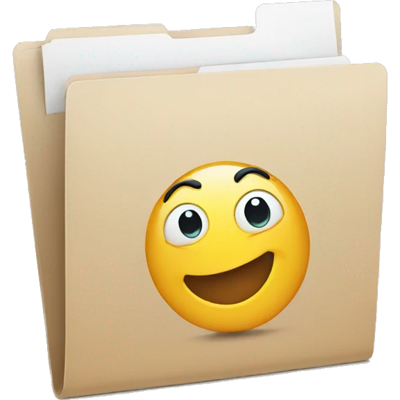 presentation folder emoji