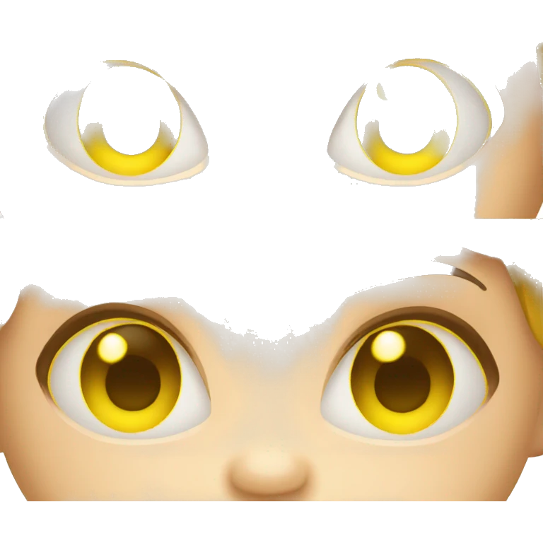 cute eyes happy normal yellow emoji emoji