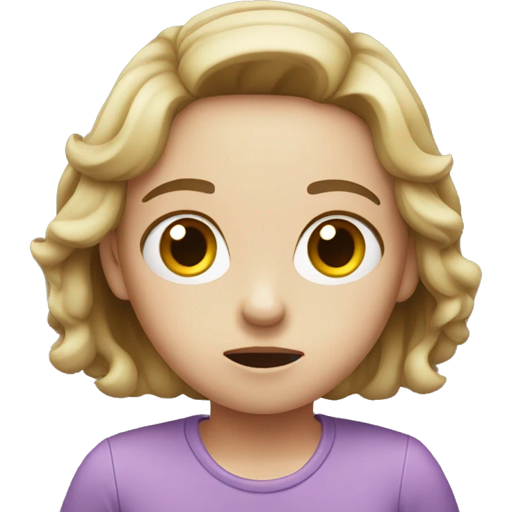 Girl confused  emoji