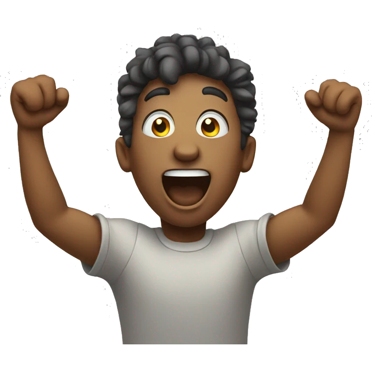 enthusiastic person emoji