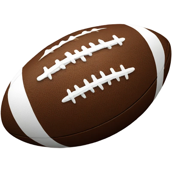 Rugby ball  emoji