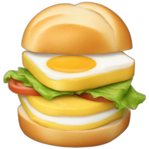 Egg sandwich emoji