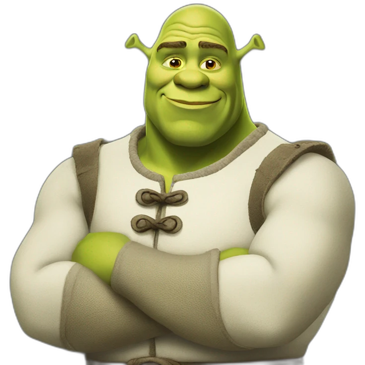white-shrek emoji