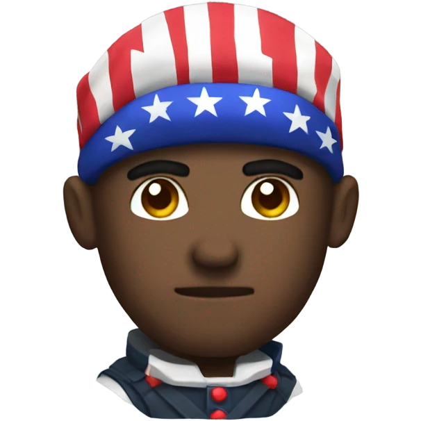 Pixel patriot  emoji