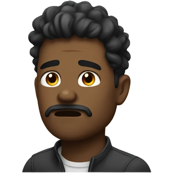 kinda upset  emoji