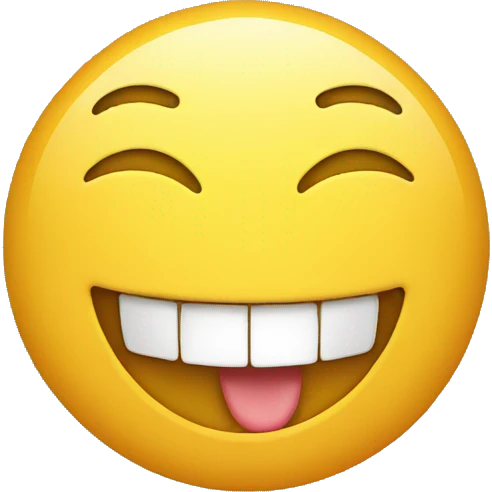 High laughing emoji thats a circle  emoji