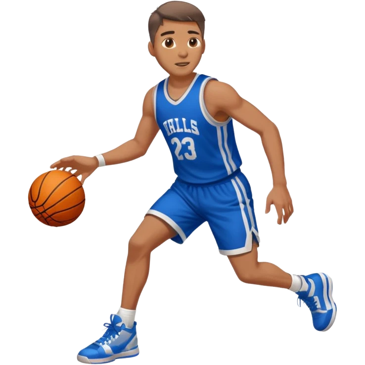 Man playing basketball  emoji
