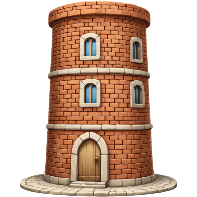 burana tower cylindrical emoji