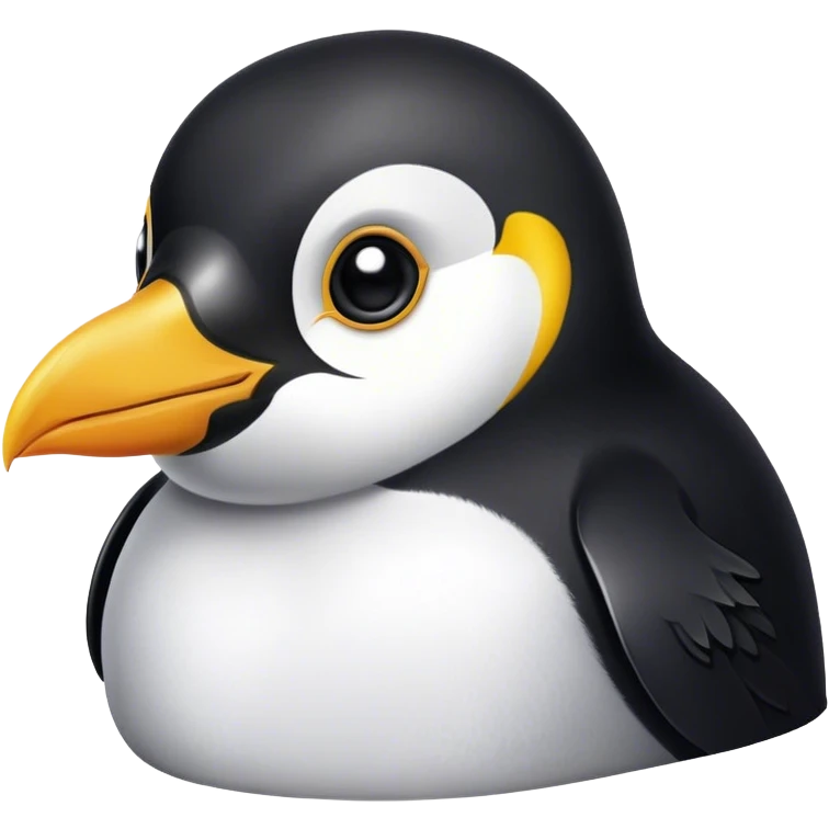 one eye penguin emoji