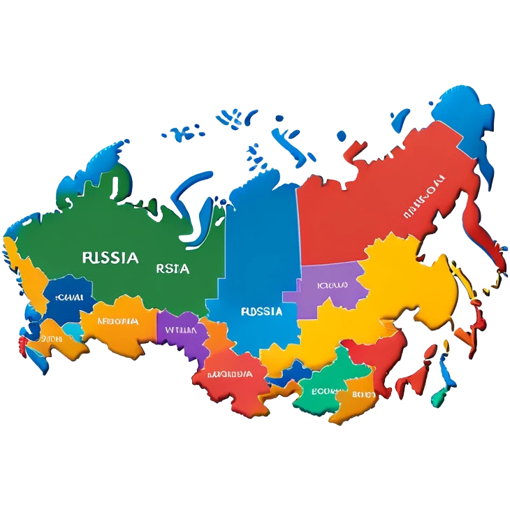 Russia map emoji