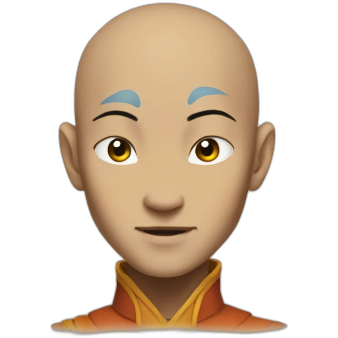 Avatar state aang emoji
