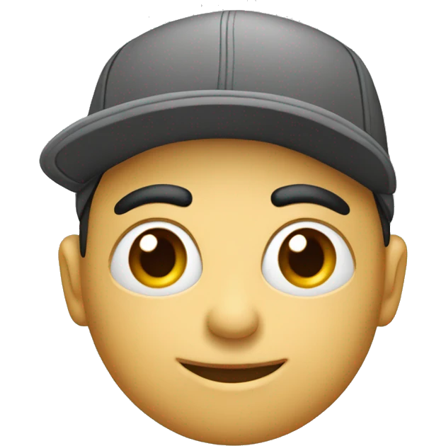 Humano con gorra emoji