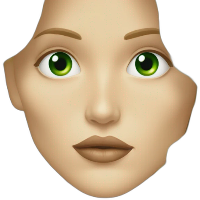 Johnny Depp kissing blond woman with green eyes amd very very very long hair emoji