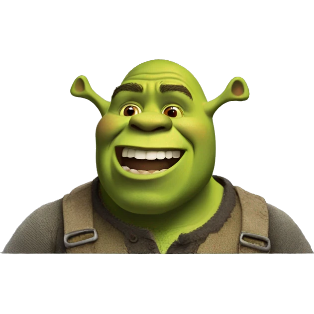 shrek with laptop emoji