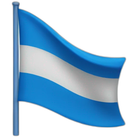 blue flag emoji