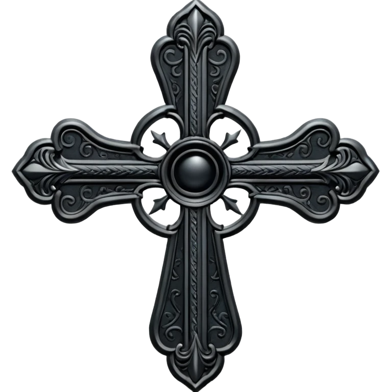 Uma cruz gótica emoji