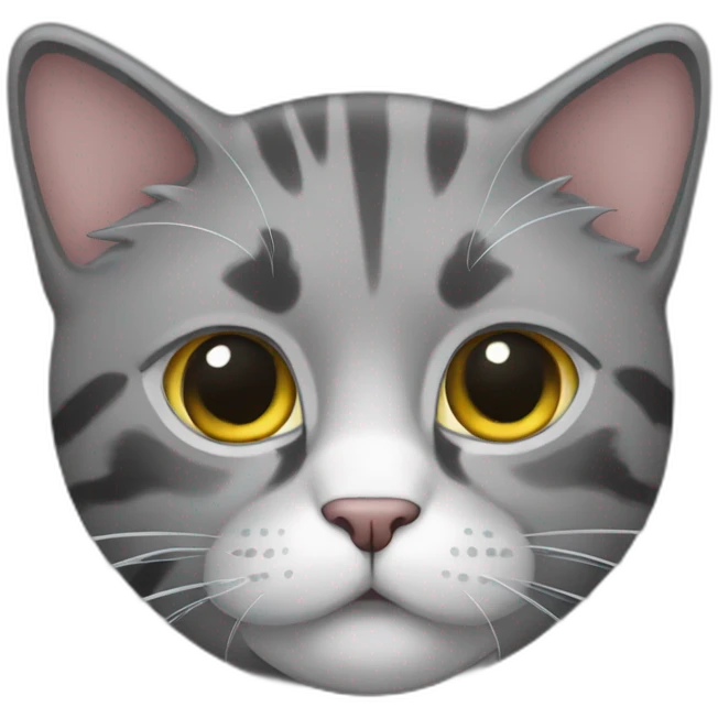 spenny cat gray emoji