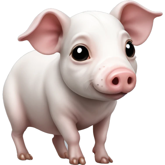 Skinny pig emoji