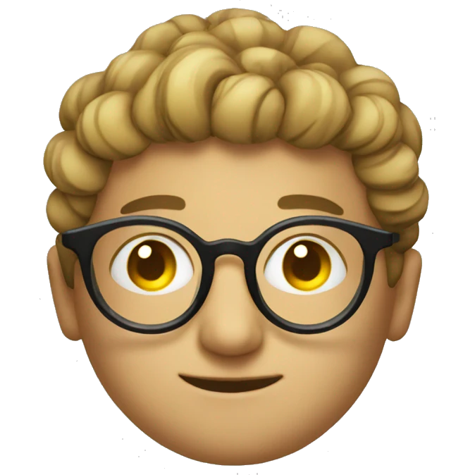 spiral glasses emoji