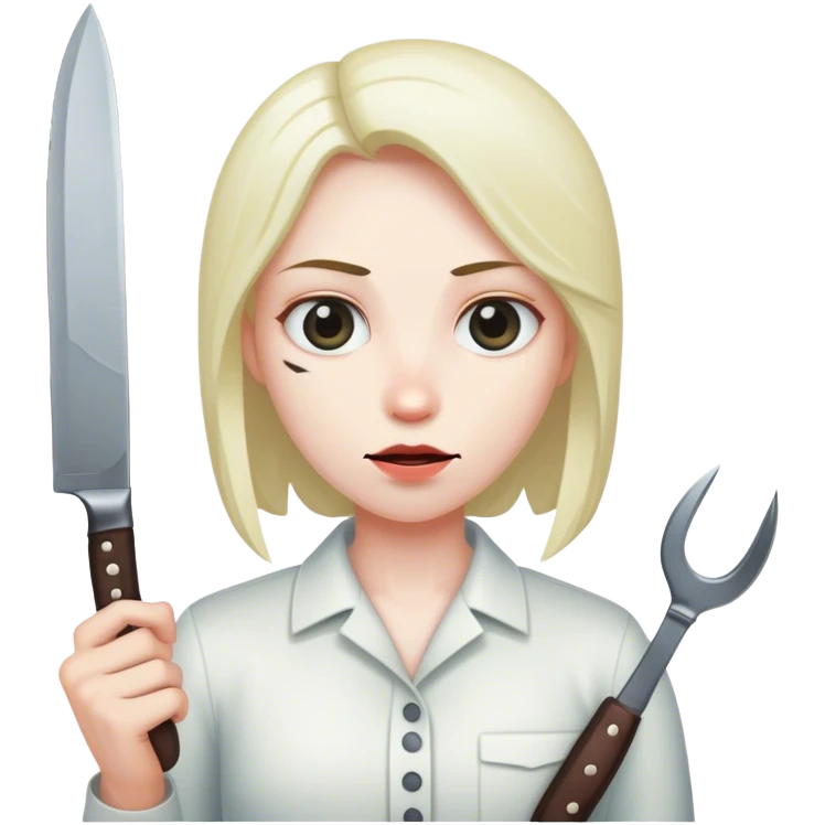 Knife play emoji