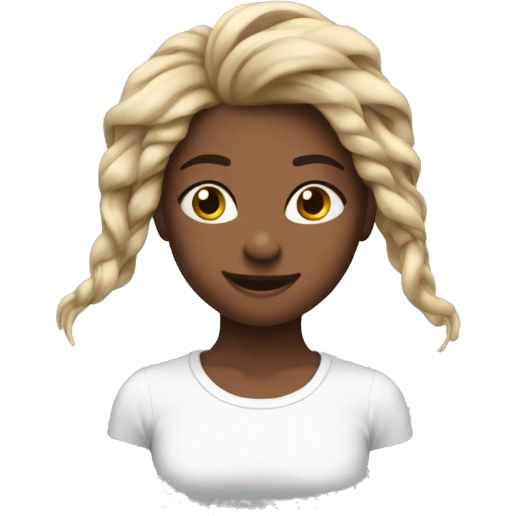 a girl flipping her hair ￼ emoji