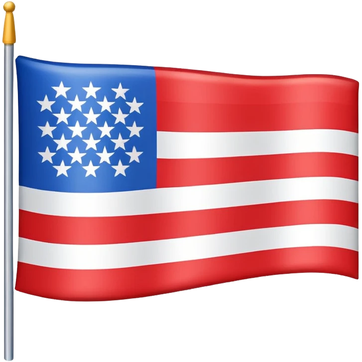 Bandera con tres franjas emoji