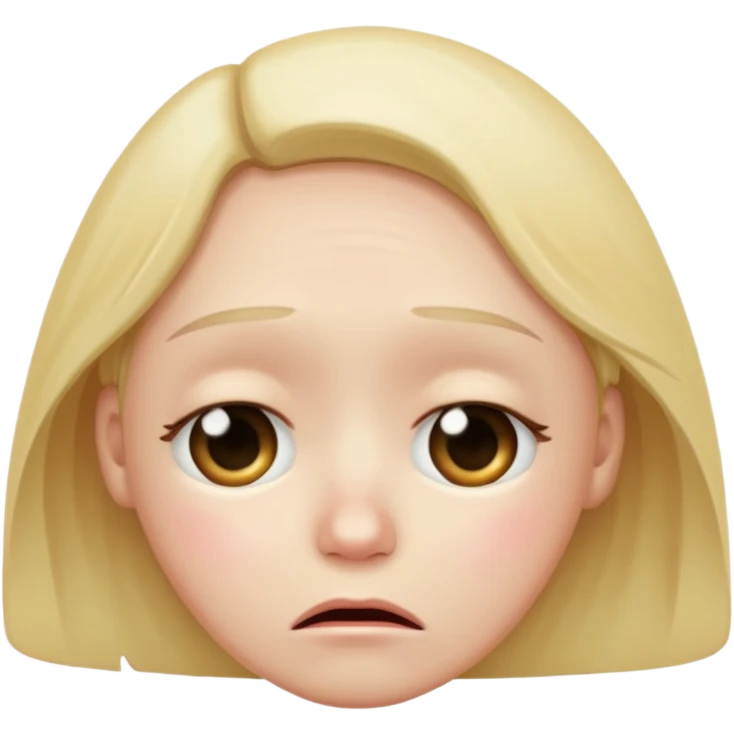 turn me into a sad face  emoji