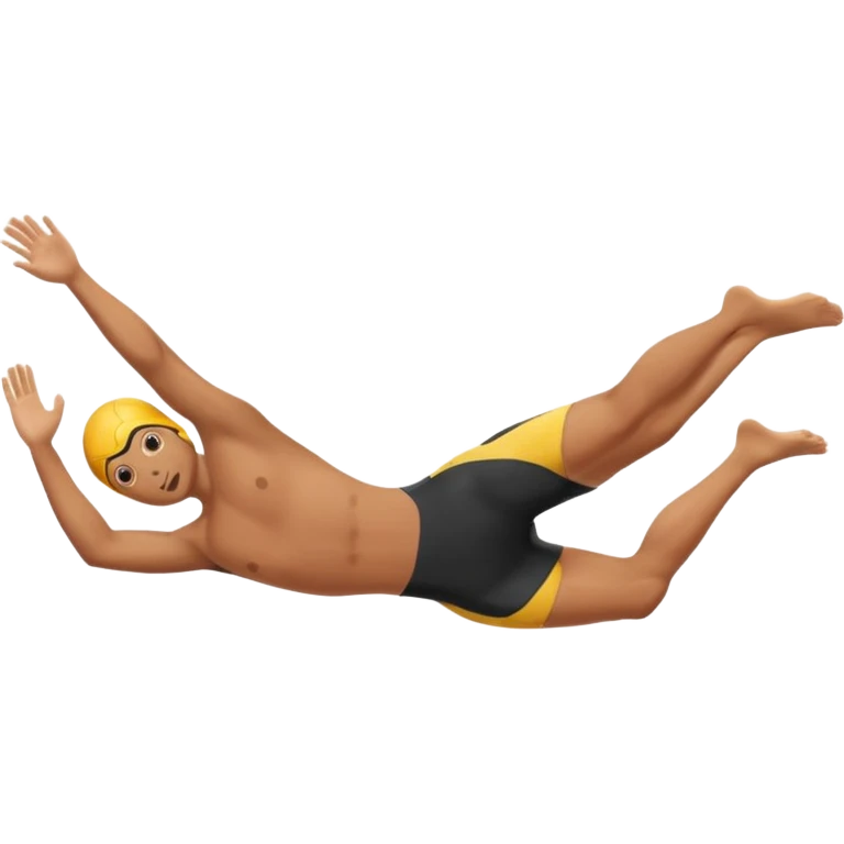 Diving head first  emoji