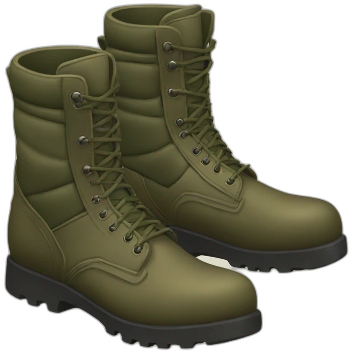 military boots emoji