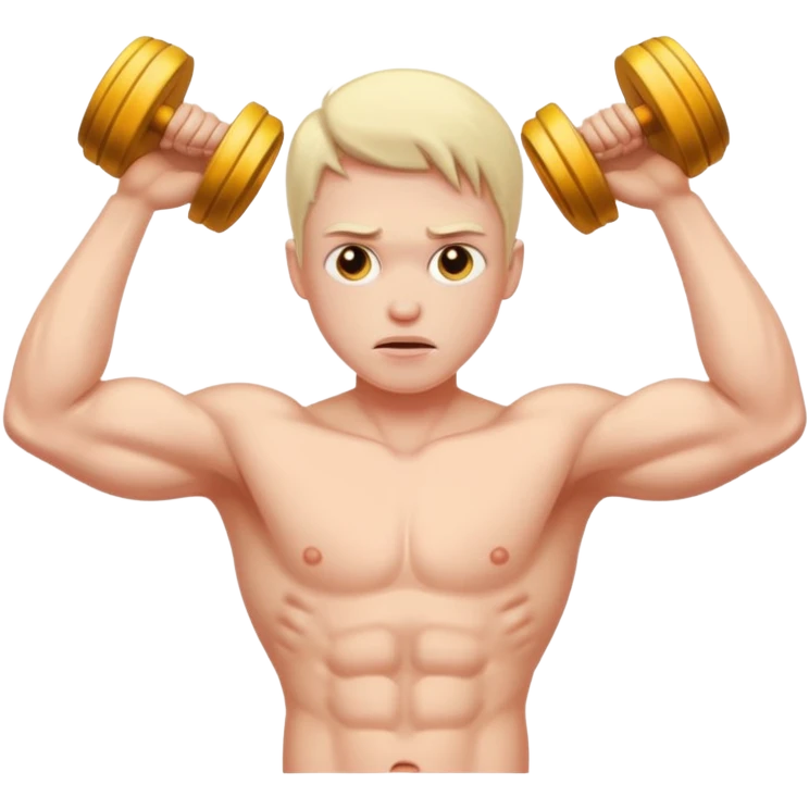 Weak muscles emoji
