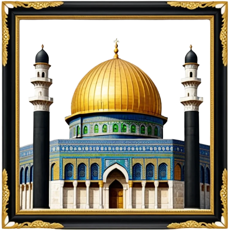 Dome of the rock, Palestine emoji