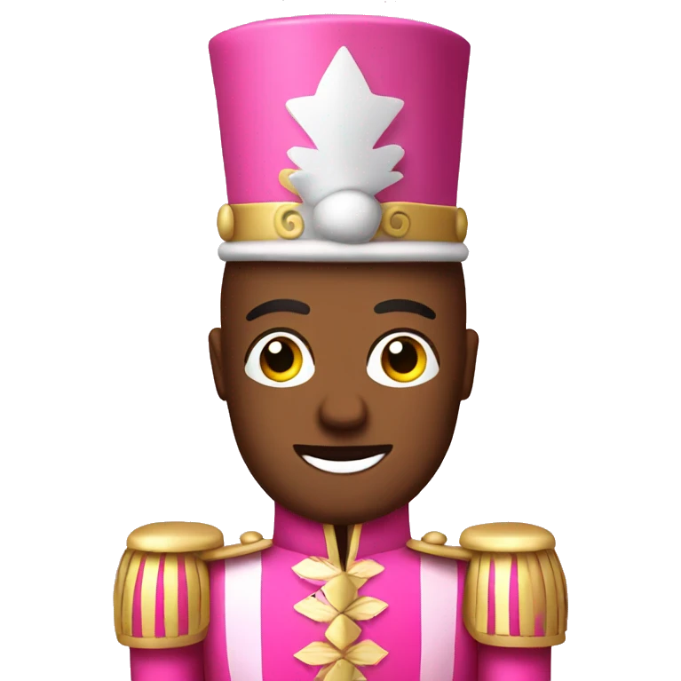 pink nutcracker emoji