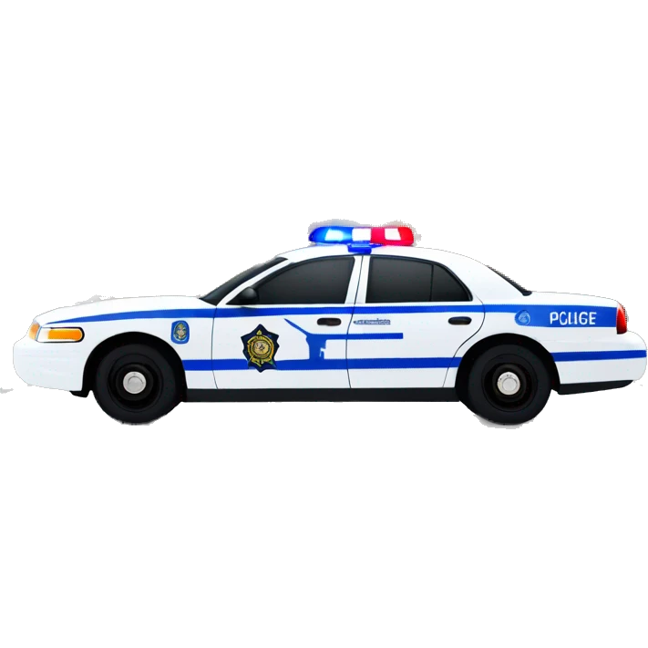 toronto police car with cn tower emoji