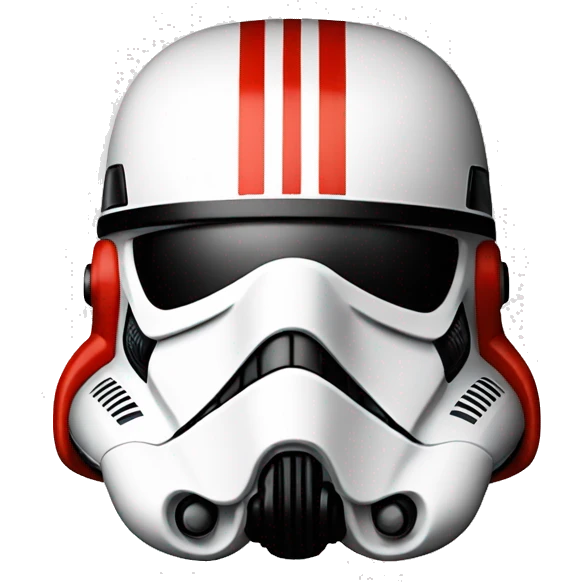 Star Wars Imperial Shock Troopers Helmet emoji