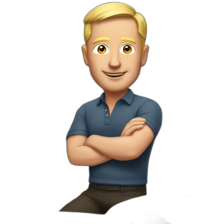 bezos on a yatch emoji