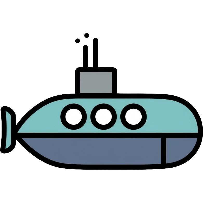submarine underwater vessel emoji