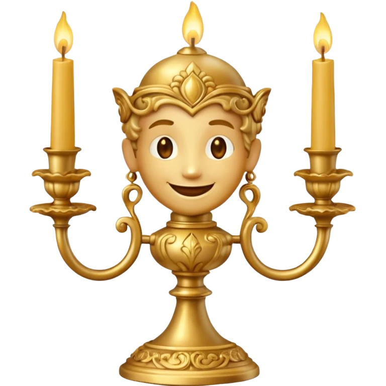Character in Beauty and the Beast: Candlestick Lumia emoji