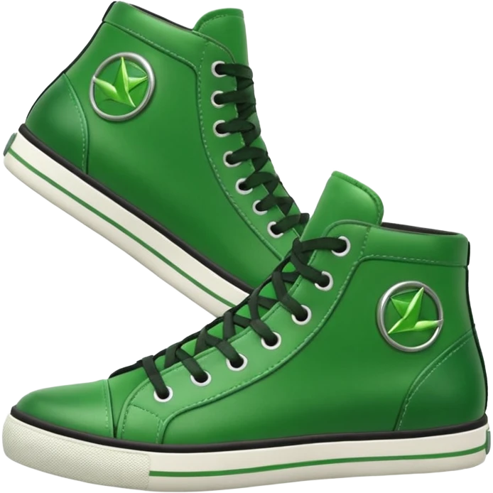 Elphaba sneakers emoji