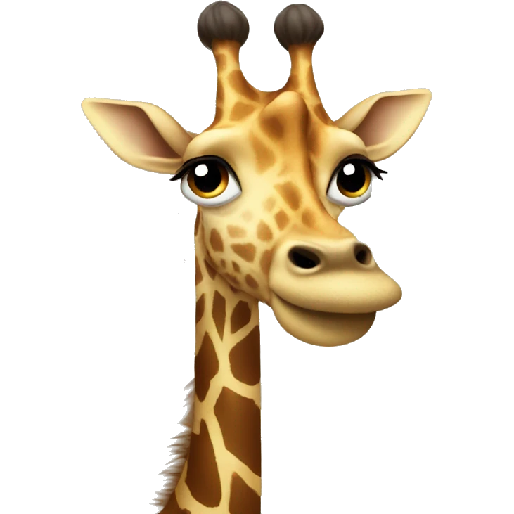 fergie as a giraffe emoji