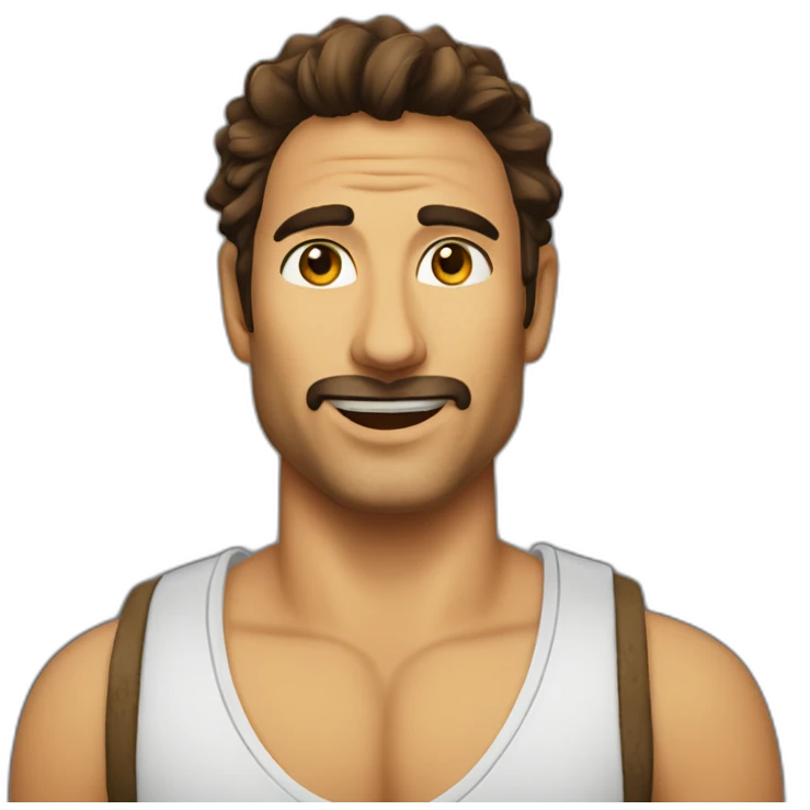 danny devitto as man-cheetah emoji