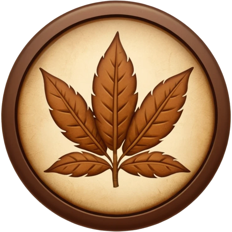  Badge of tobacco emoji
